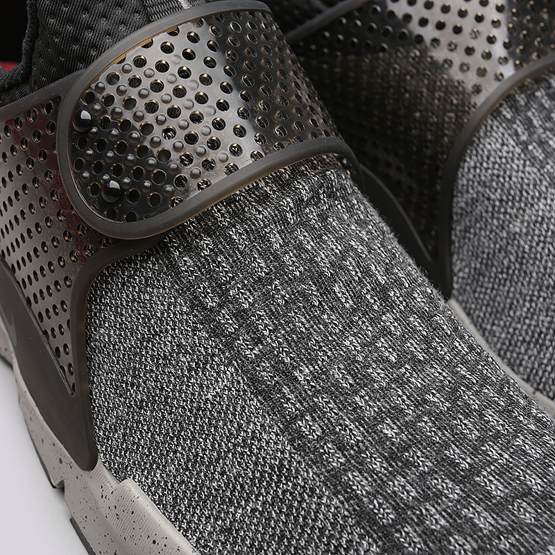 мужские серые кроссовки Nike Sock Dart SE Premium 859553-001 - цена, описание, фото 3